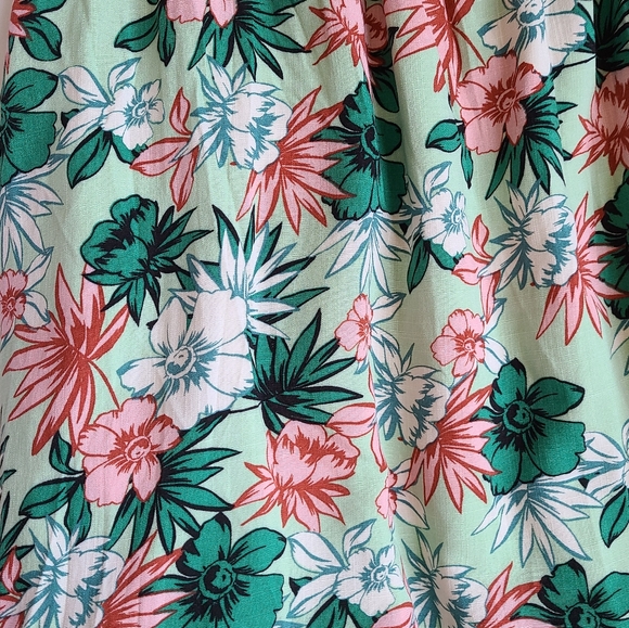 Lost + Wander Anthropologie Island Hopper Floral Print Maxi - Picture 7 of 8